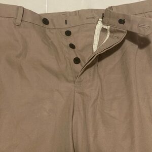 All Saints Tan Chinos Cotton Blend Classic
